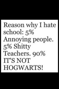 why i hate school