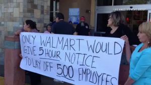 walmart protest